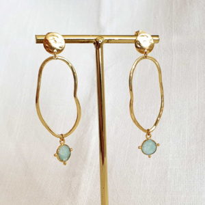 Boucles d'oreilles PREETI allongées