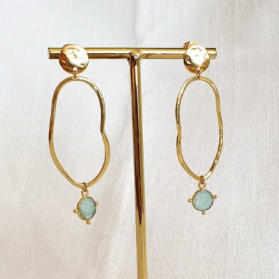 Boucles d'oreilles PREETI allongées