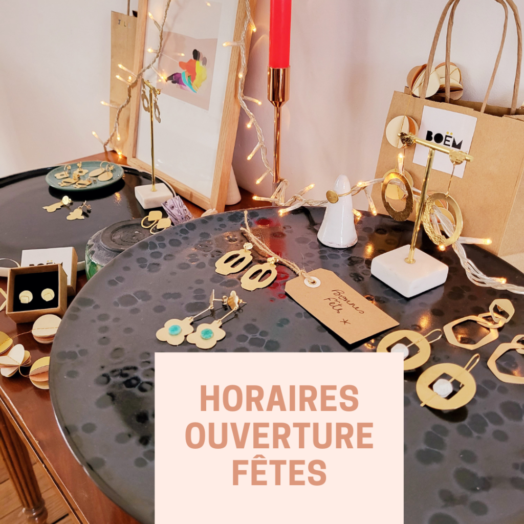 Ouverture exceptionnelle fêtes