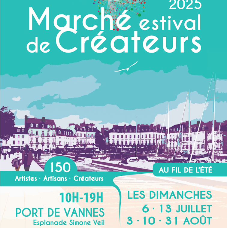 Visuel Marché créateurs Vannes