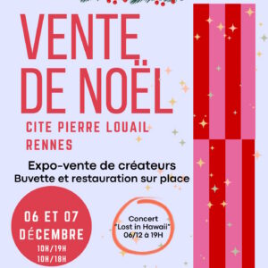 Vente de noel Marchés de Noël 2025 Expo vente de Noël cité pierre Louail